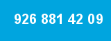 926 881 42 09